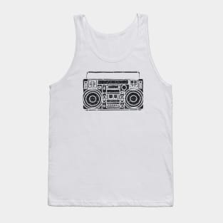 Retro Boombox Tank Top